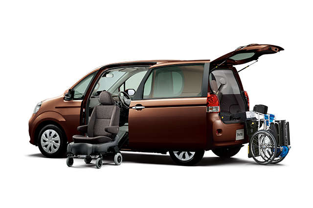 脱着シート仕様手動式+車いす収納装置電動スライド式・35kgタイプBタイプ