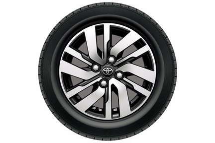165/65R14タイヤ&14×5Jアルミホイール(センターオーナメント付)