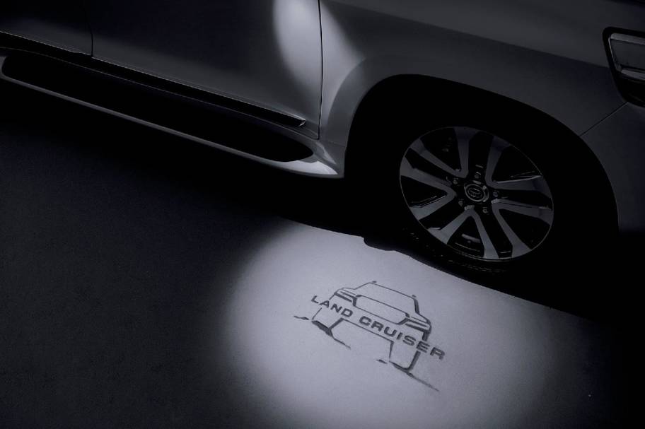 ドアミラー足元照明(車名表示)