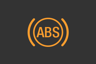 ABS&ブレーキアシスト警告灯