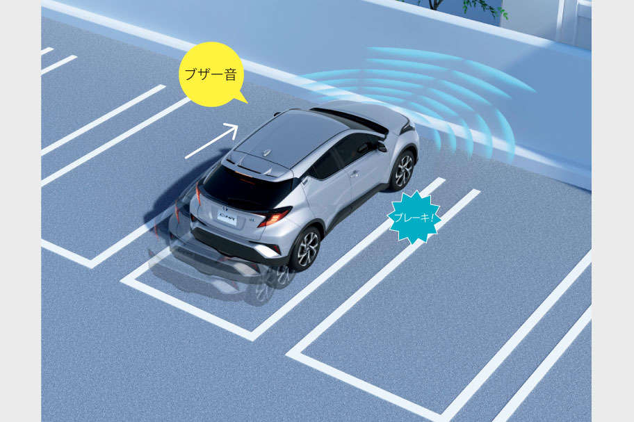 C-HR パーキングサポートブレーキ
