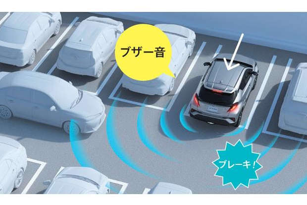 C-HR パーキングサポートブレーキ