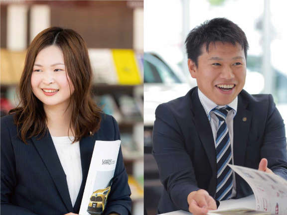 営業職を目指すあなたへ  採用情報  福島トヨタ自動車