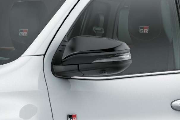 GR SPORT サイドターンランプ付電動格納式ドアミラー(ブラック塗装)