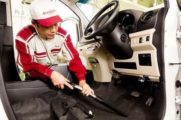 車内洗浄