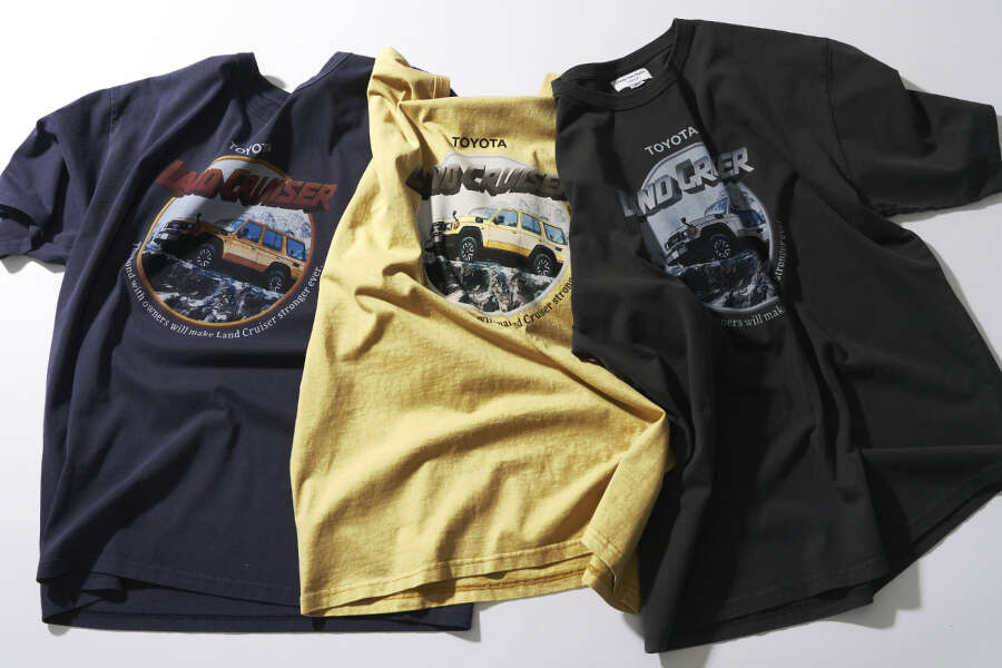 ピグメントダイヴィンテージ風70Tシャツ