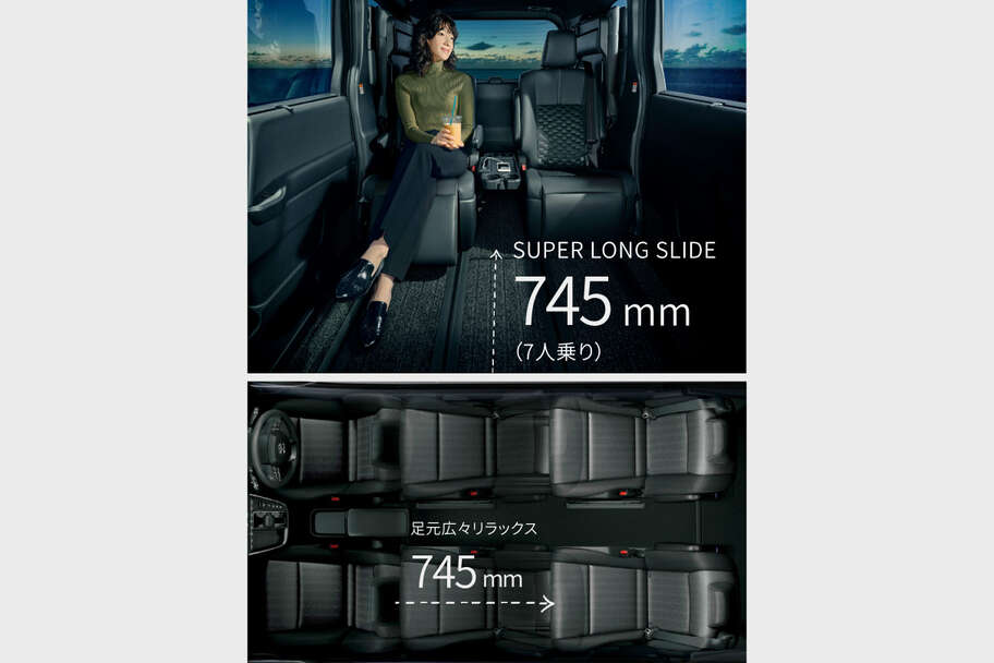 ヴォクシー 室内空間