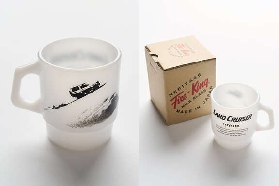 ランドクルーザー-×-Fire-King-スタッキングマグ-ミルクホワイト